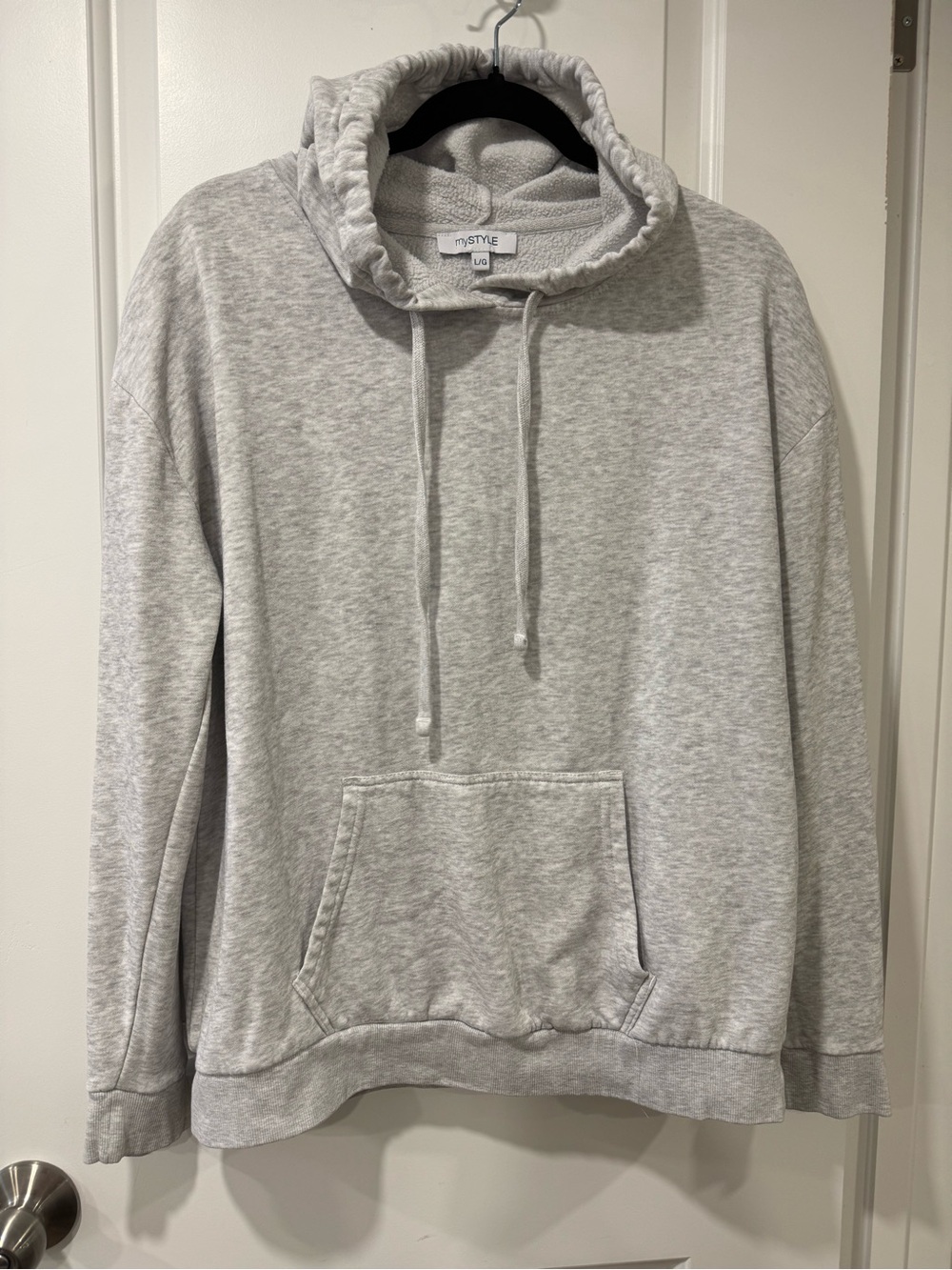 Lightweight grey hoodie